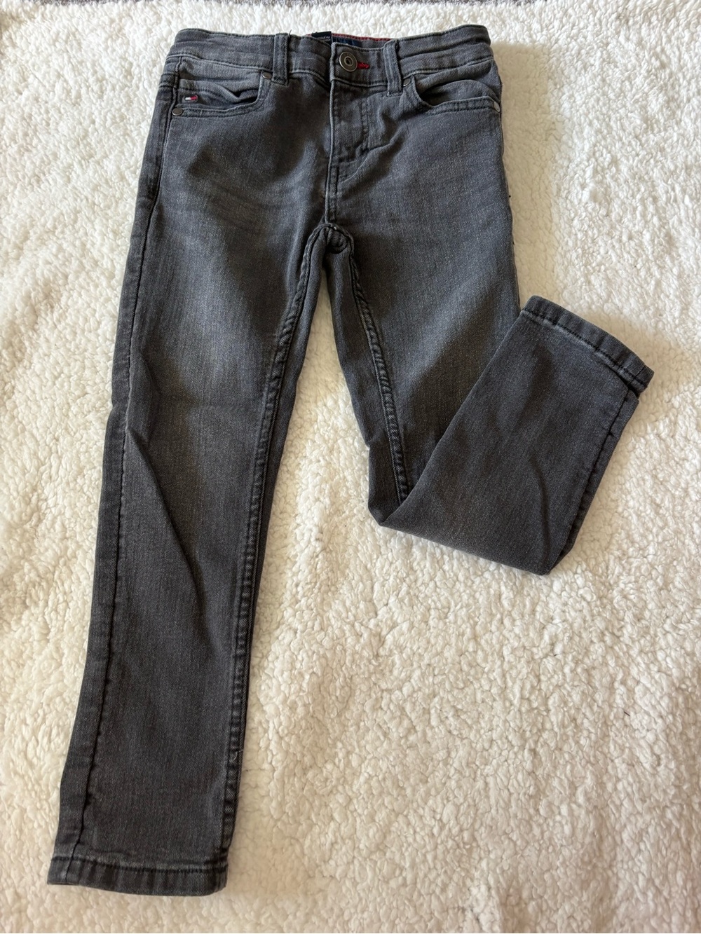 Tommy Hilfiger Kids Charcoal Gray Skinny Jeans